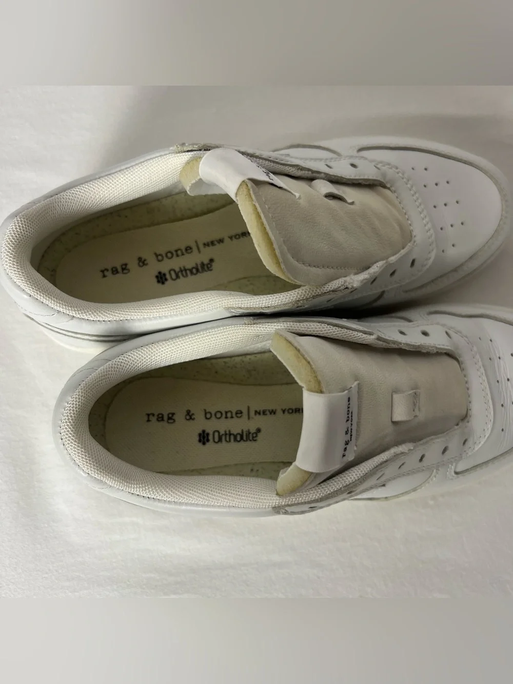 Rag & Bone Retro Court Leather Sneakers.